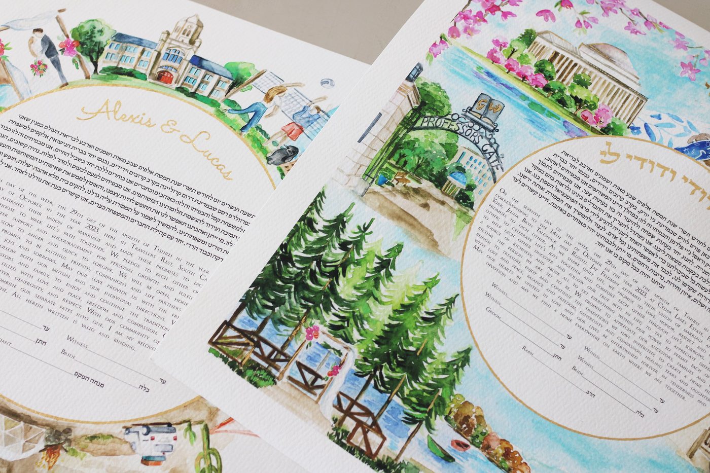 Jenna ketubah