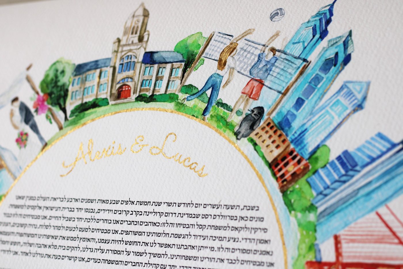 Alexis & Lucas detail