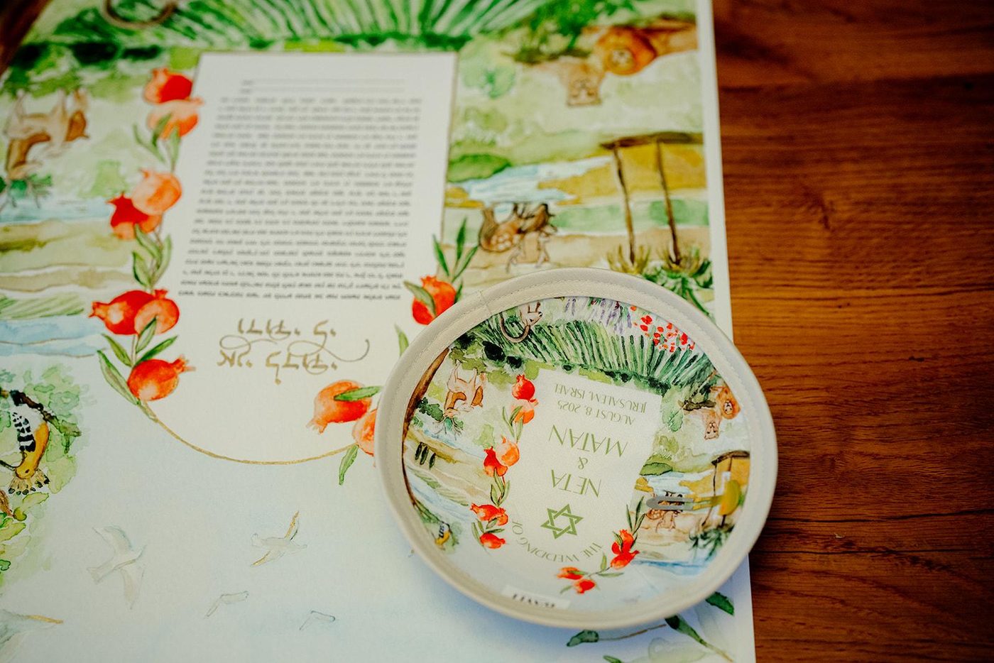 Neta & Matan ketubah